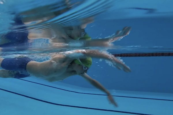 Competitive Swimmers and Technique Focus